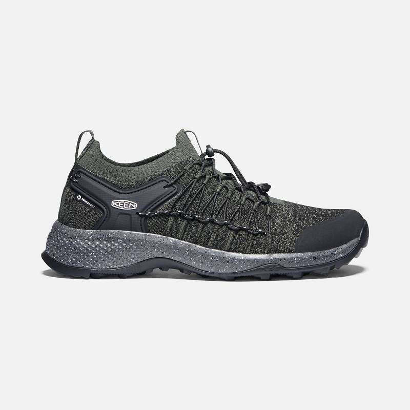 Keen Explore UNEEK Sneakers Herren DE-80921 Forest Night/Black - Keen Herrenschuhe Olivgrün